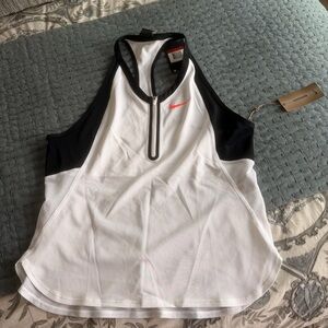 NWT Nike Black and White Racerback Tank